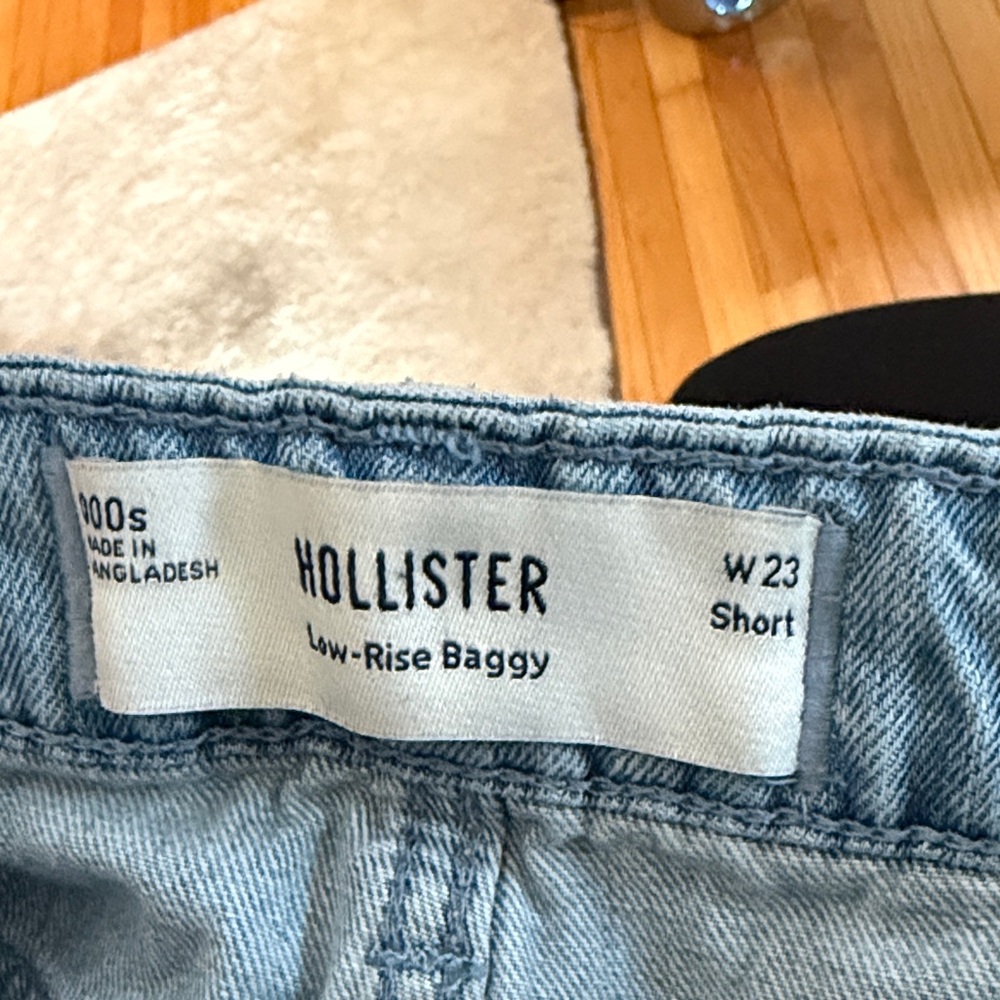 Hollister Light Blue Straight Leg Jeans